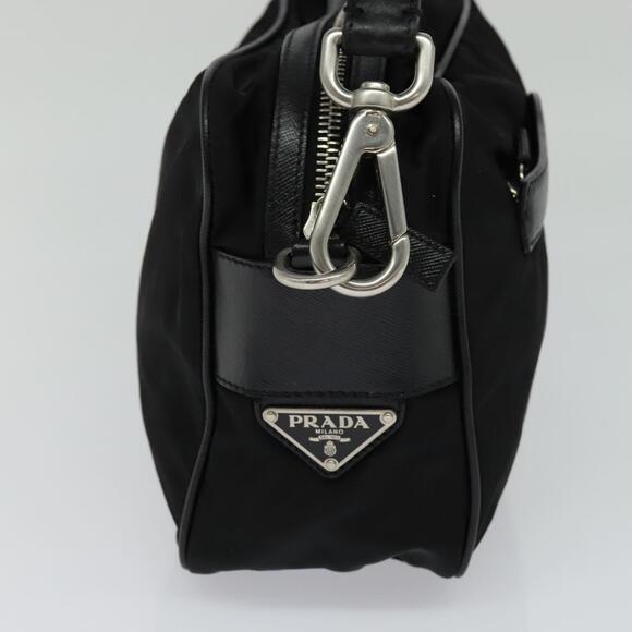 PRADA Shoulder Bag Nylon Black - Picture 4 of 16